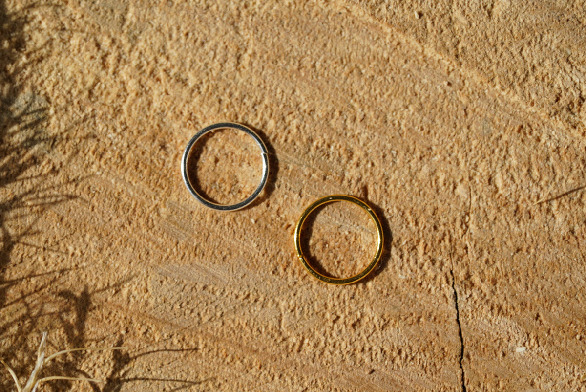 Surgical Steel Hinged Septum