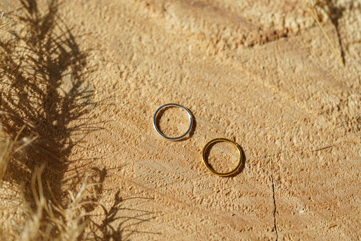 Surgical Steel Hinged Septum