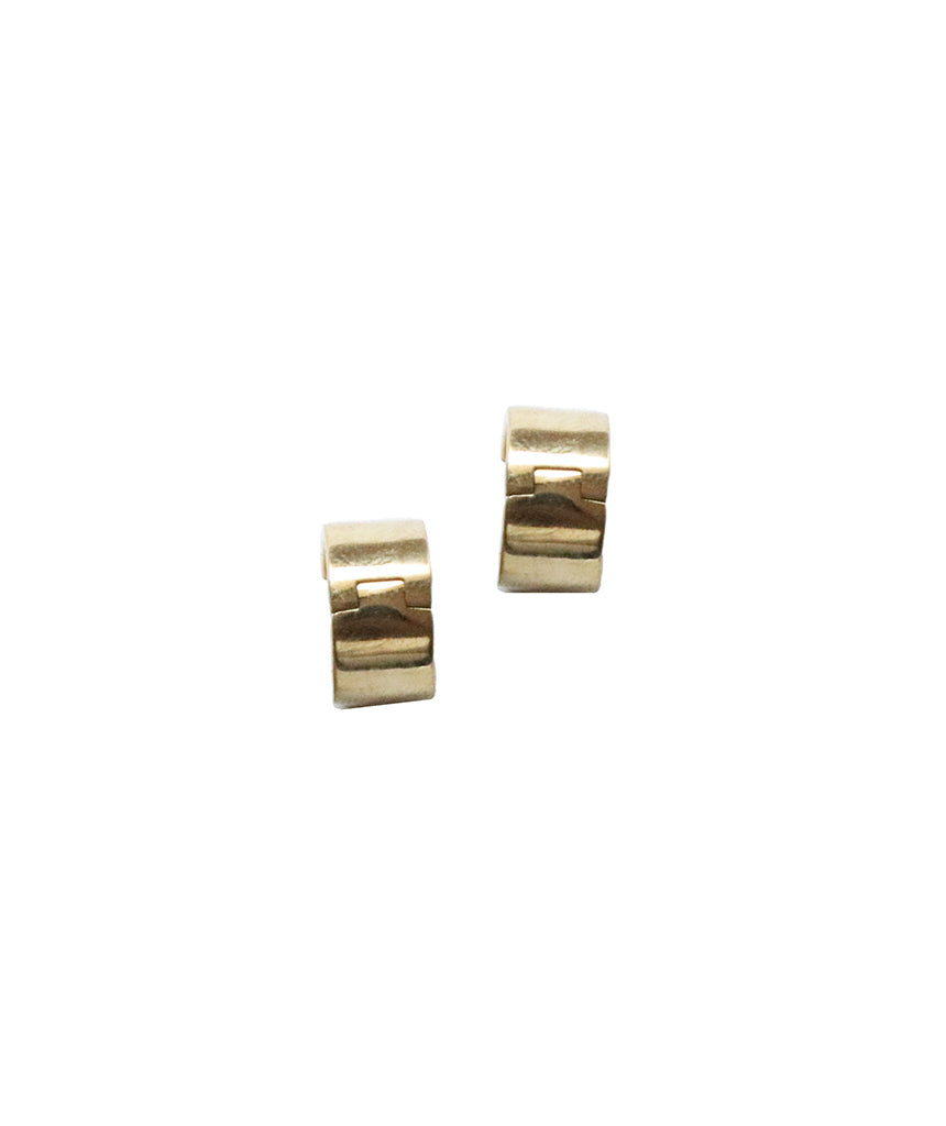 Tiny Gold Hoop Earrings