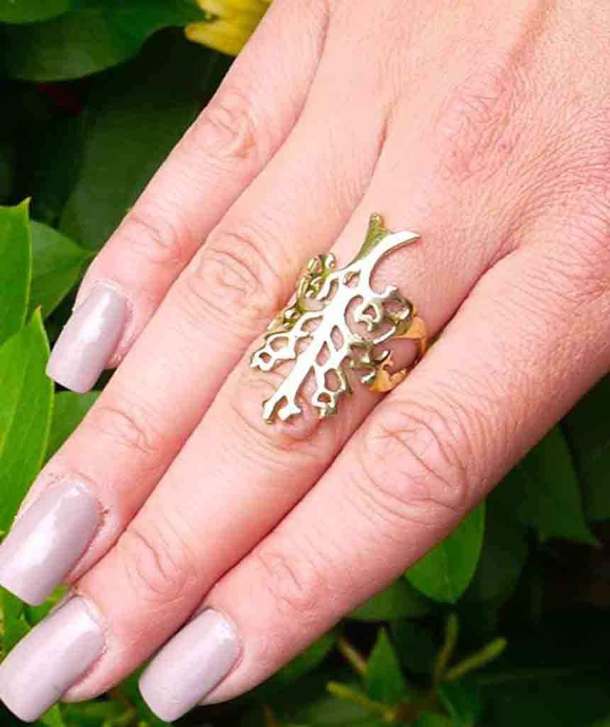 Tree of Life Ring Gold