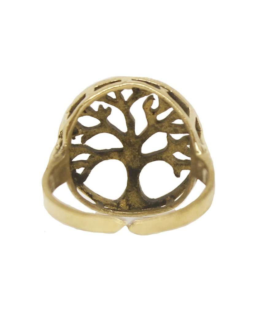 Tree of Life Ring Gold