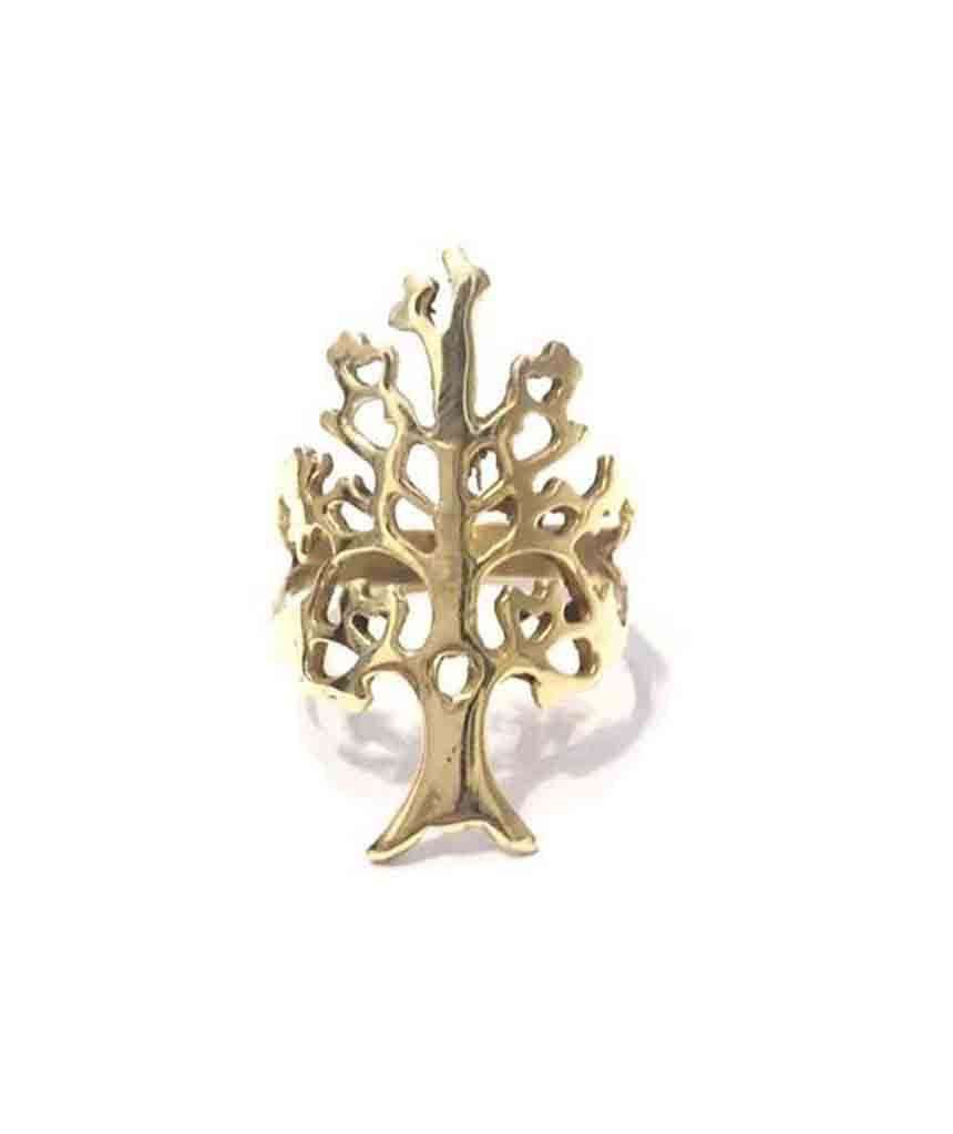 Tree of Life Ring Gold