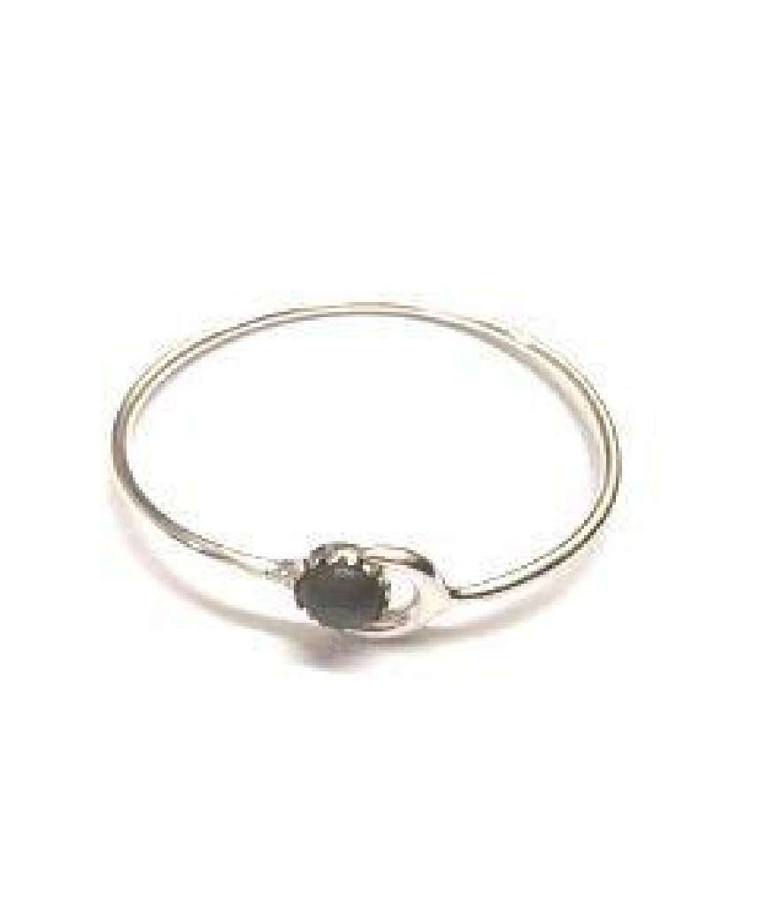 Moon Bracelet with Stone