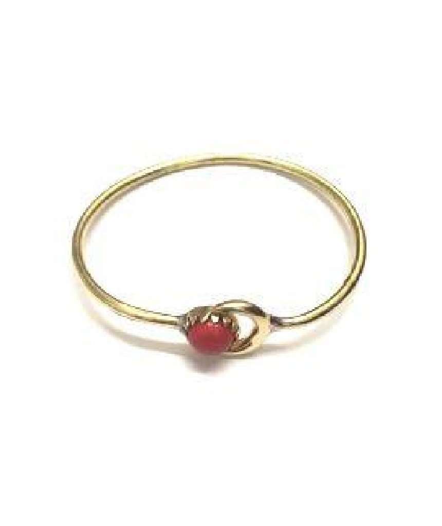Moon Bracelet with Stone