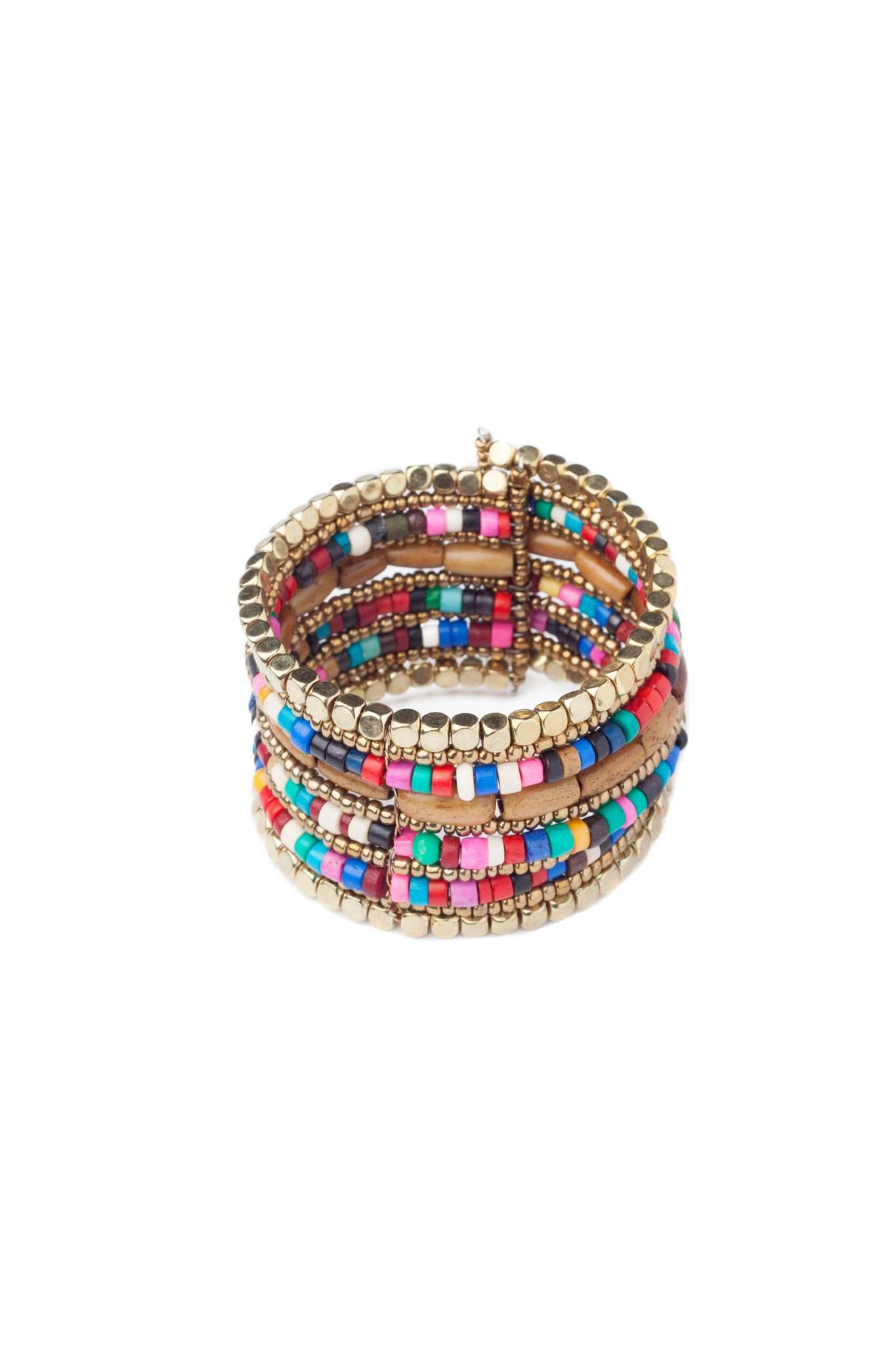 Gold & Multicolour Cuff