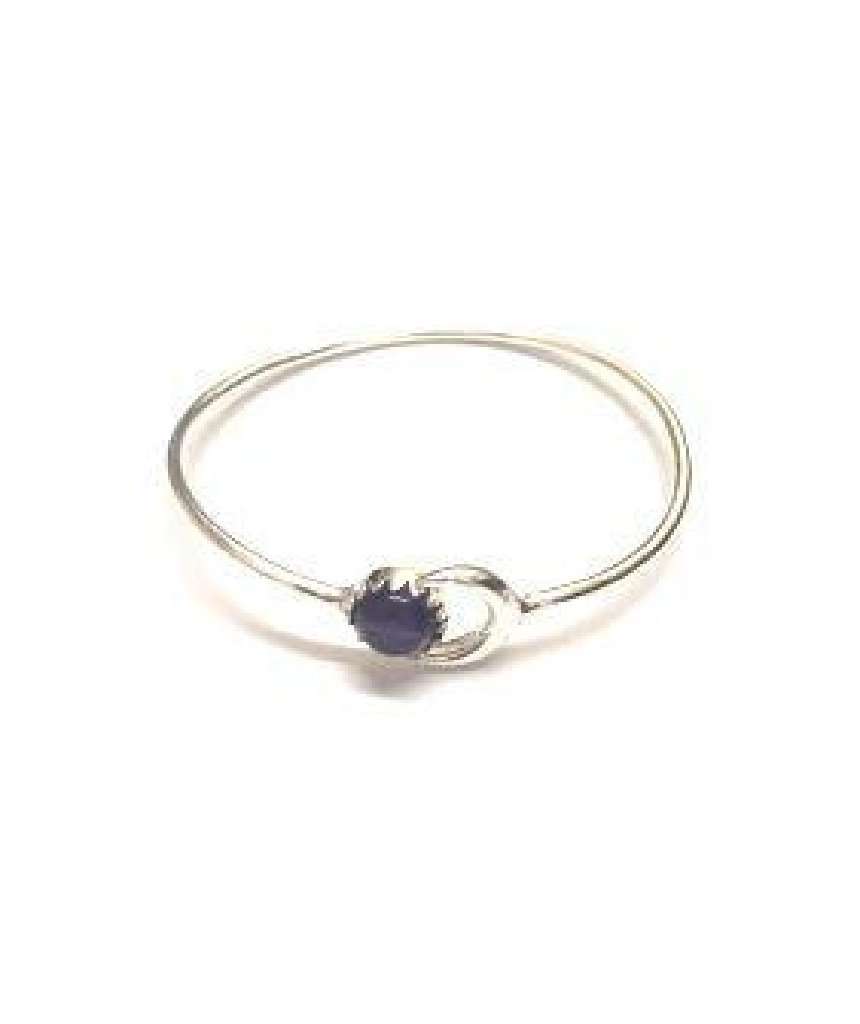 Moon Bracelet with Stone