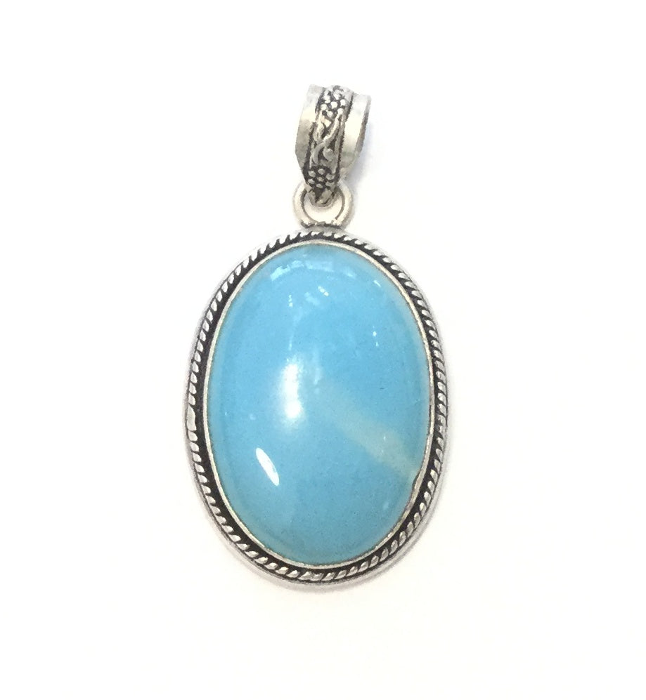 Silver Stone Pendant