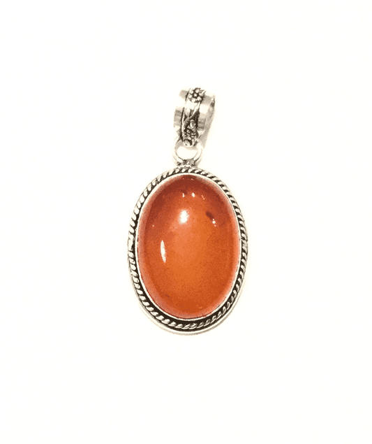 Silver Stone Pendant