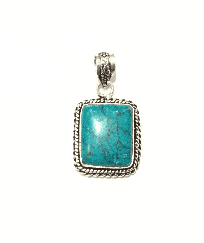 Silver Stone Pendant