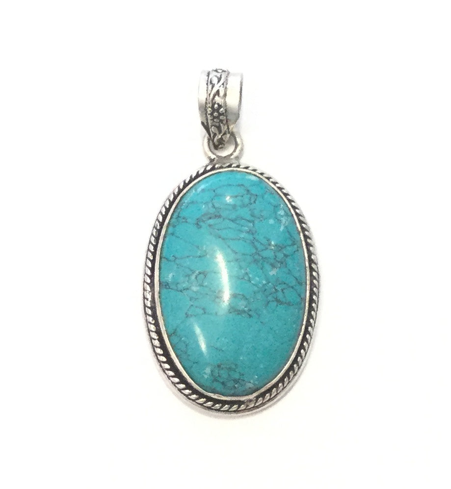 Silver Stone Pendant