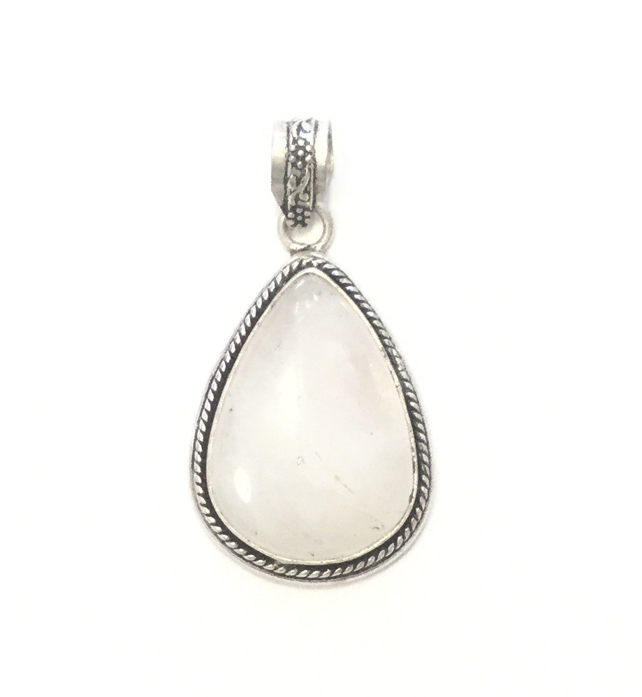 Silver Stone Pendant