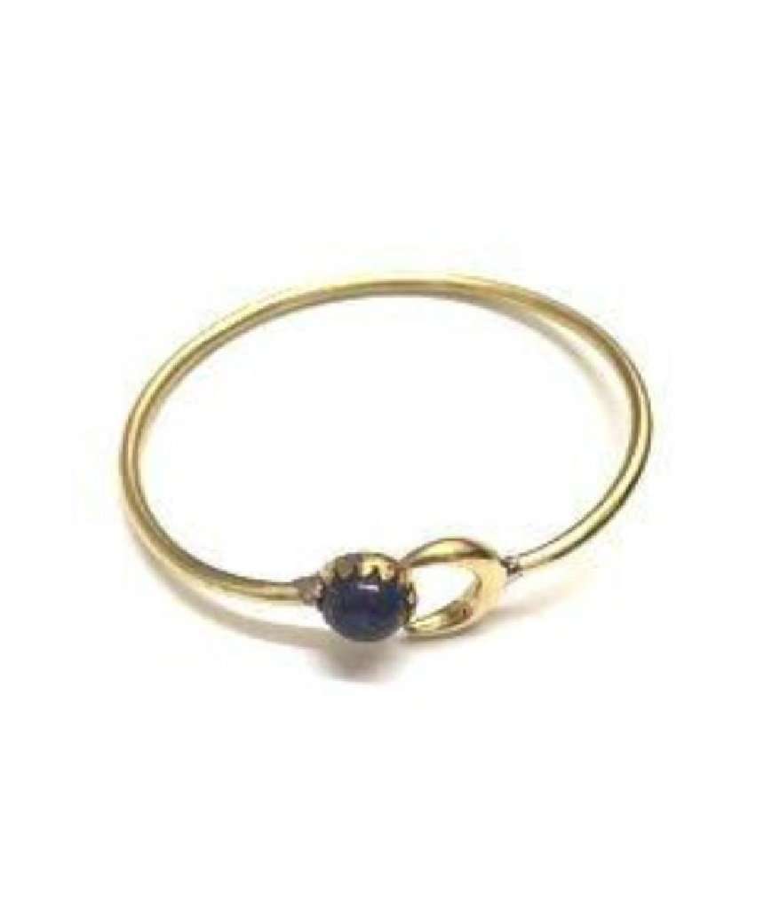 Moon Bracelet with Stone
