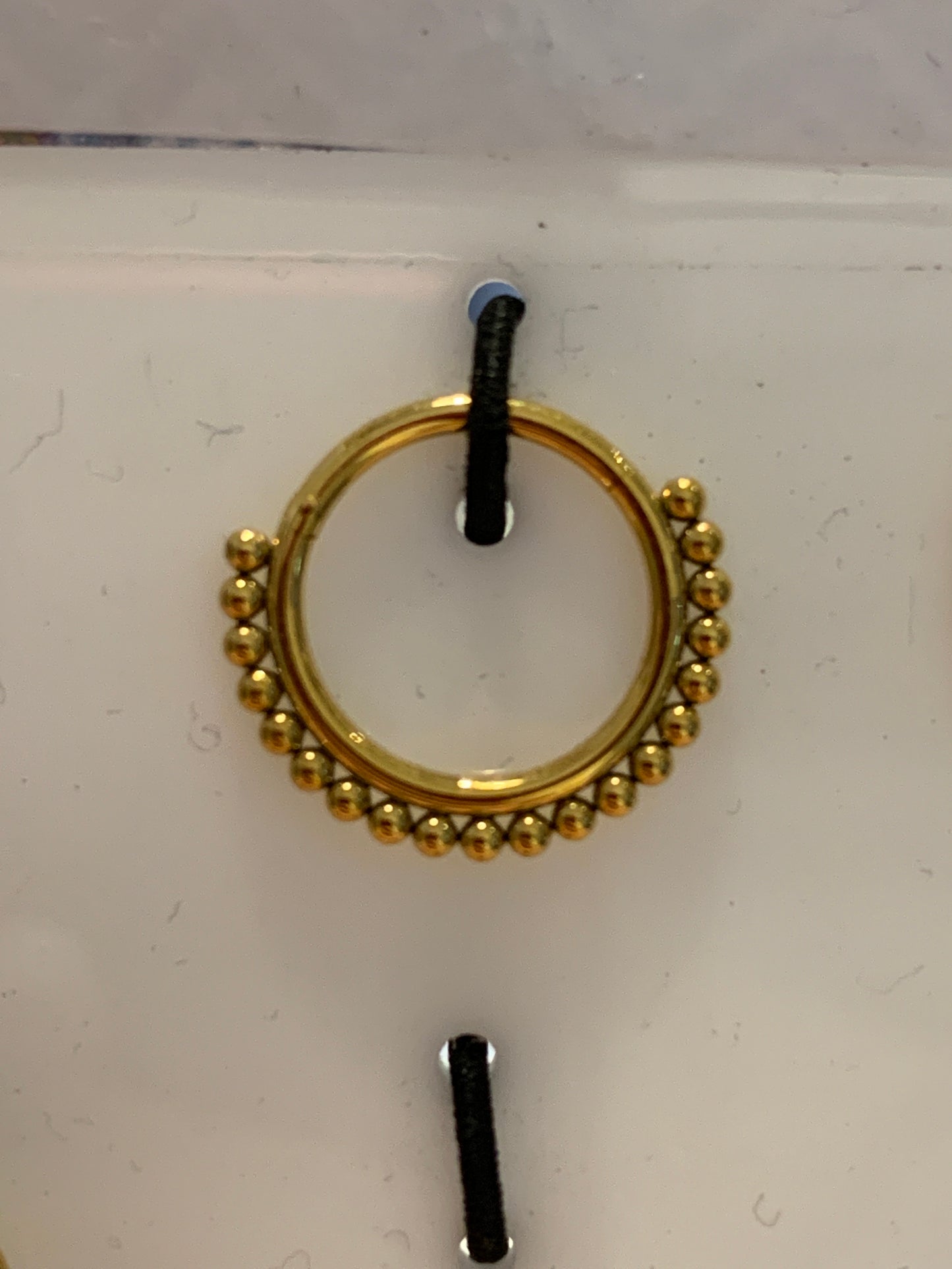 Hinged Septum Ring