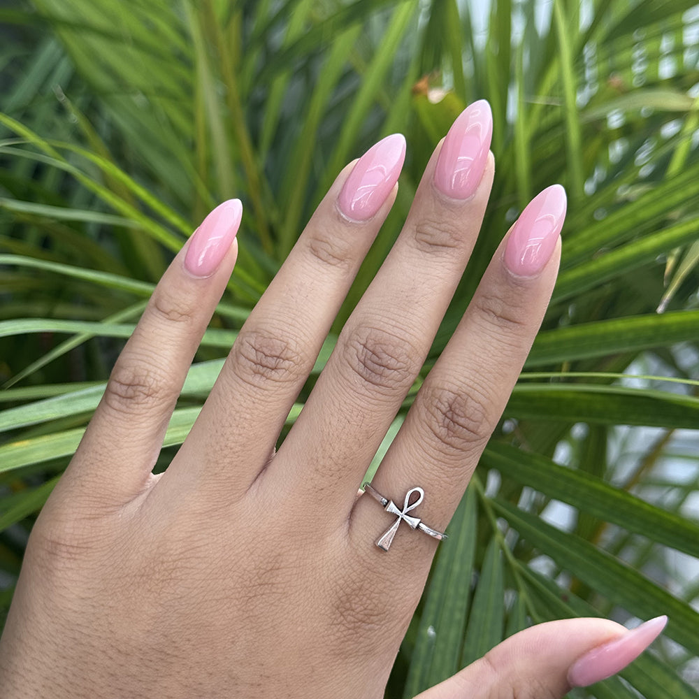 Silver Ankh Ring