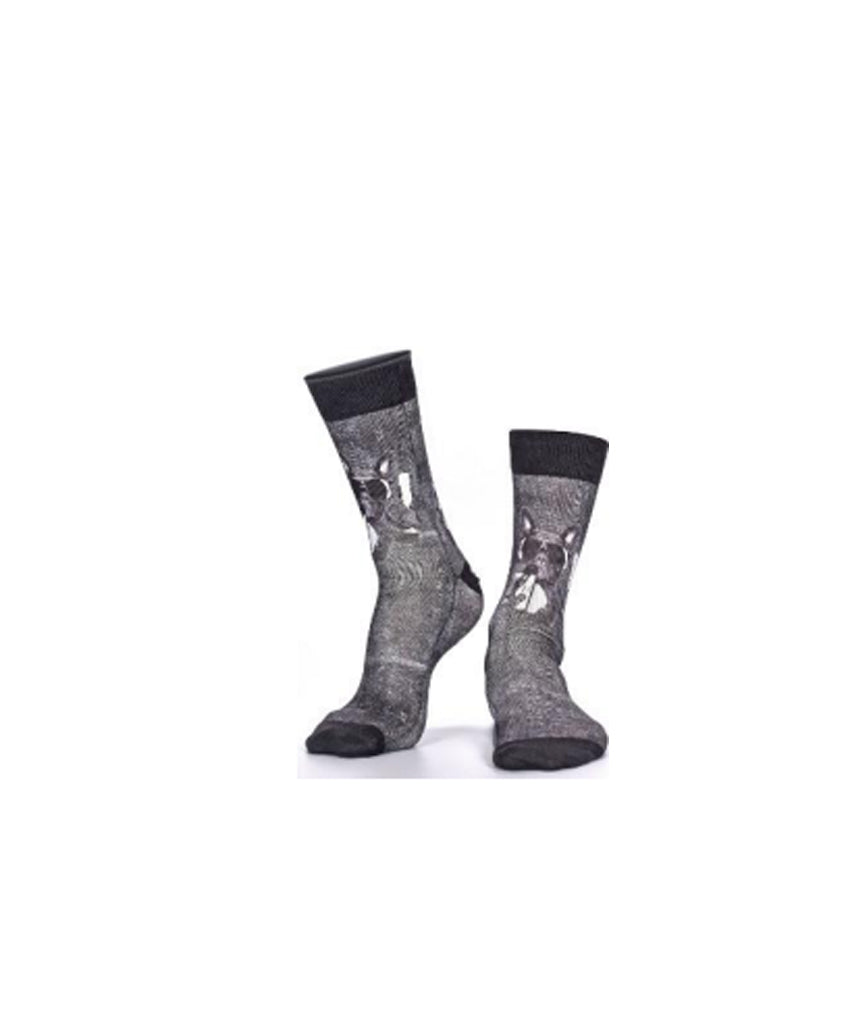 Anthracite Cool Dog Socks