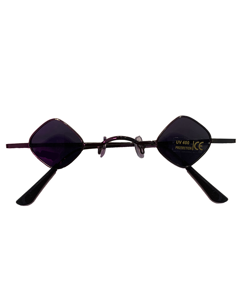 Black Diamond Shaped Mini Sunglasses
