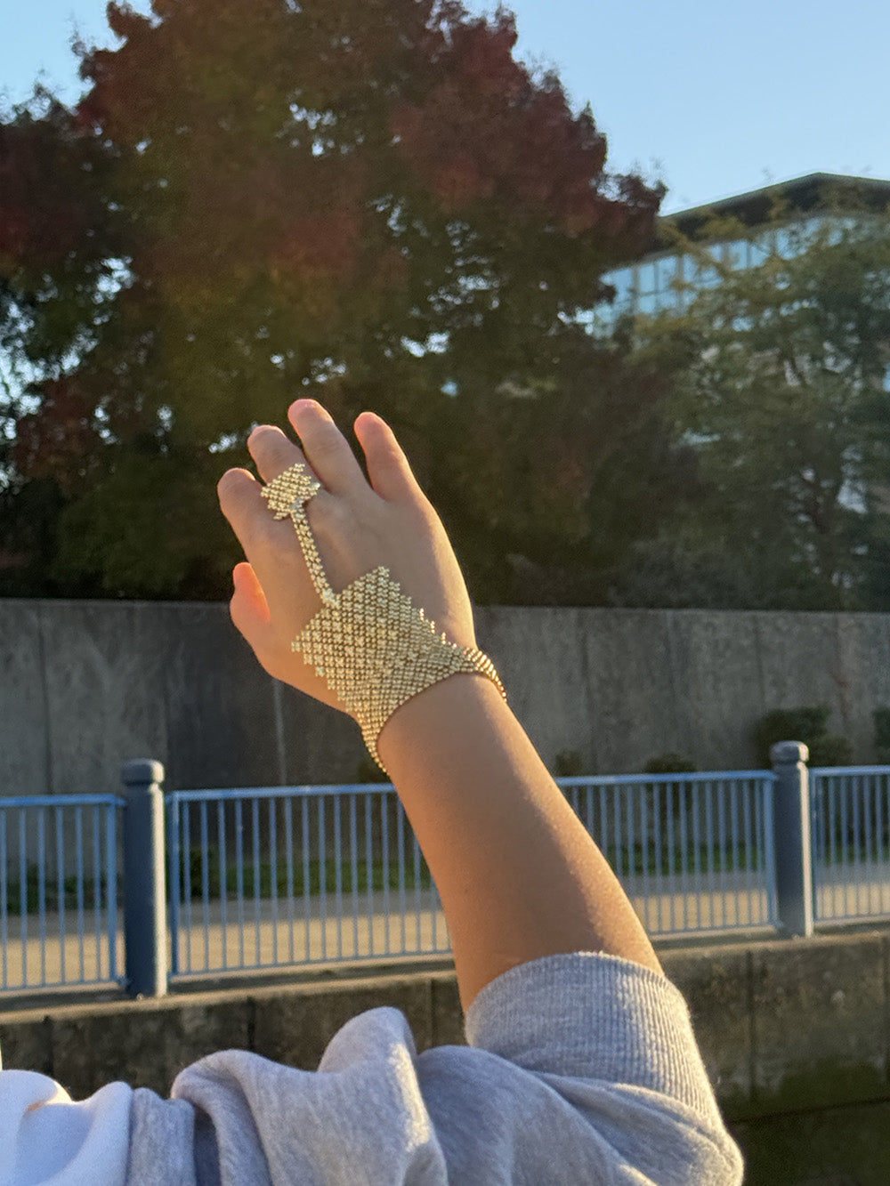 Chainmail Hand Harness