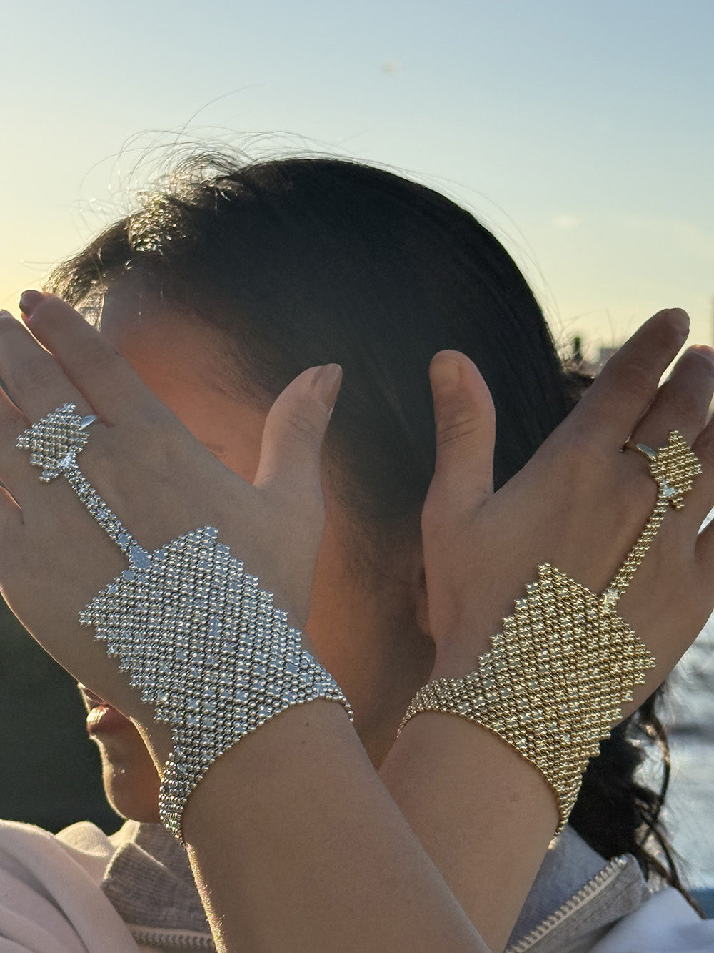 Chainmail Hand Harness