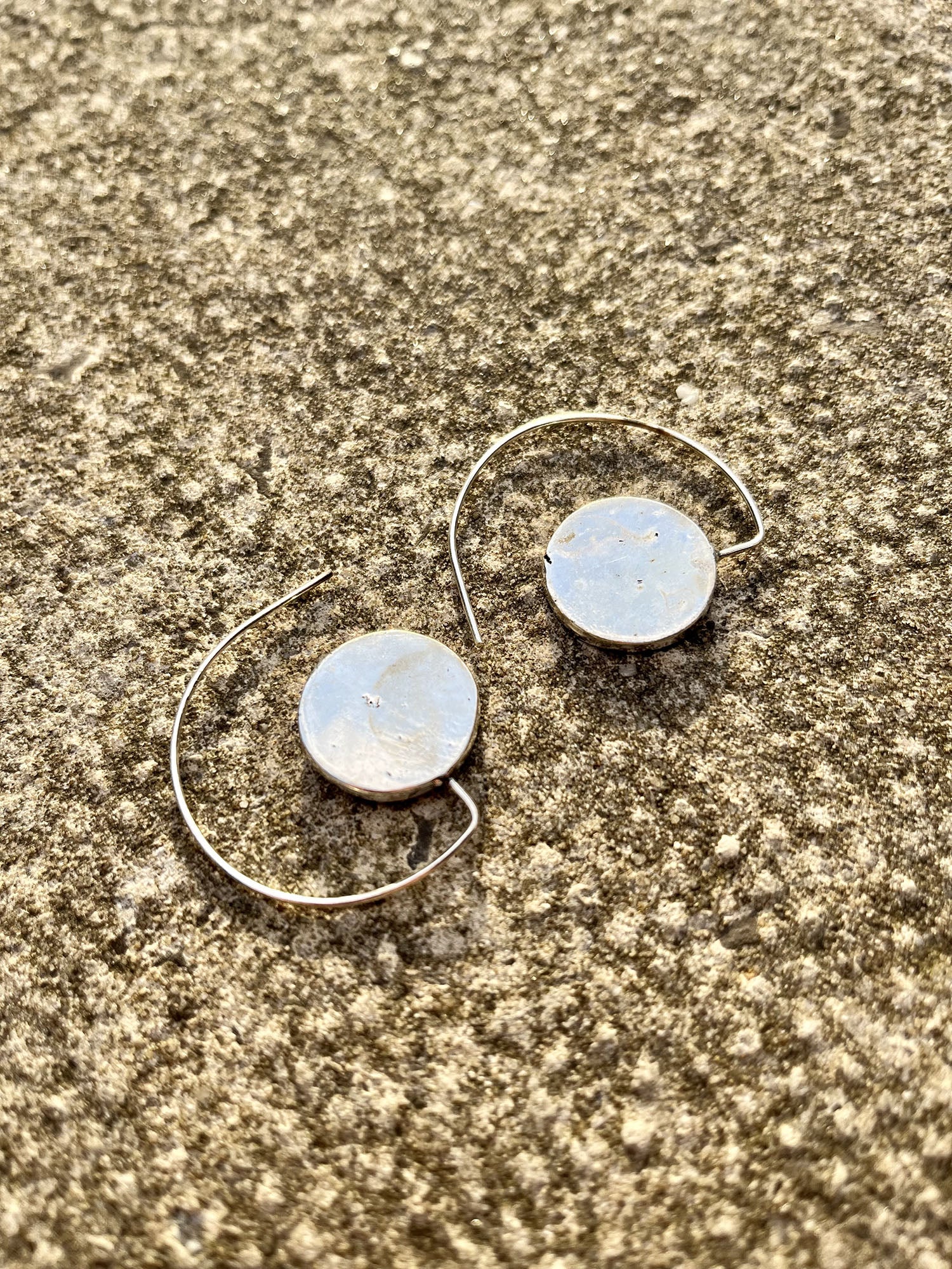Circle Drop Earrings