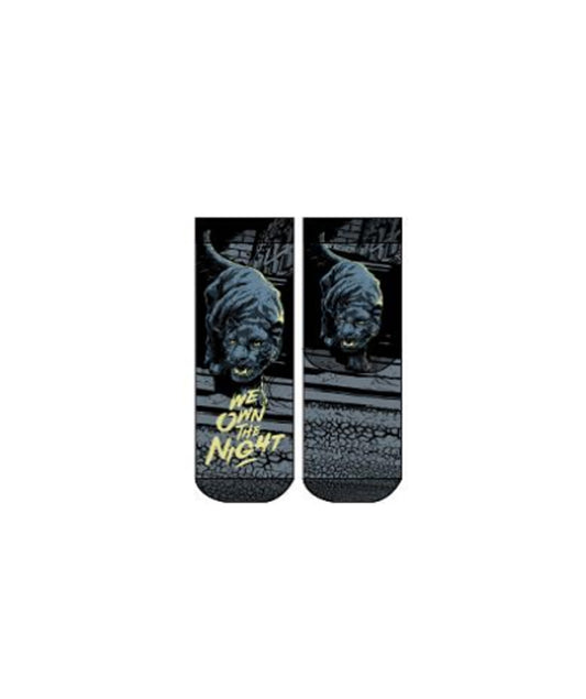 Dark Grey Panther Socks