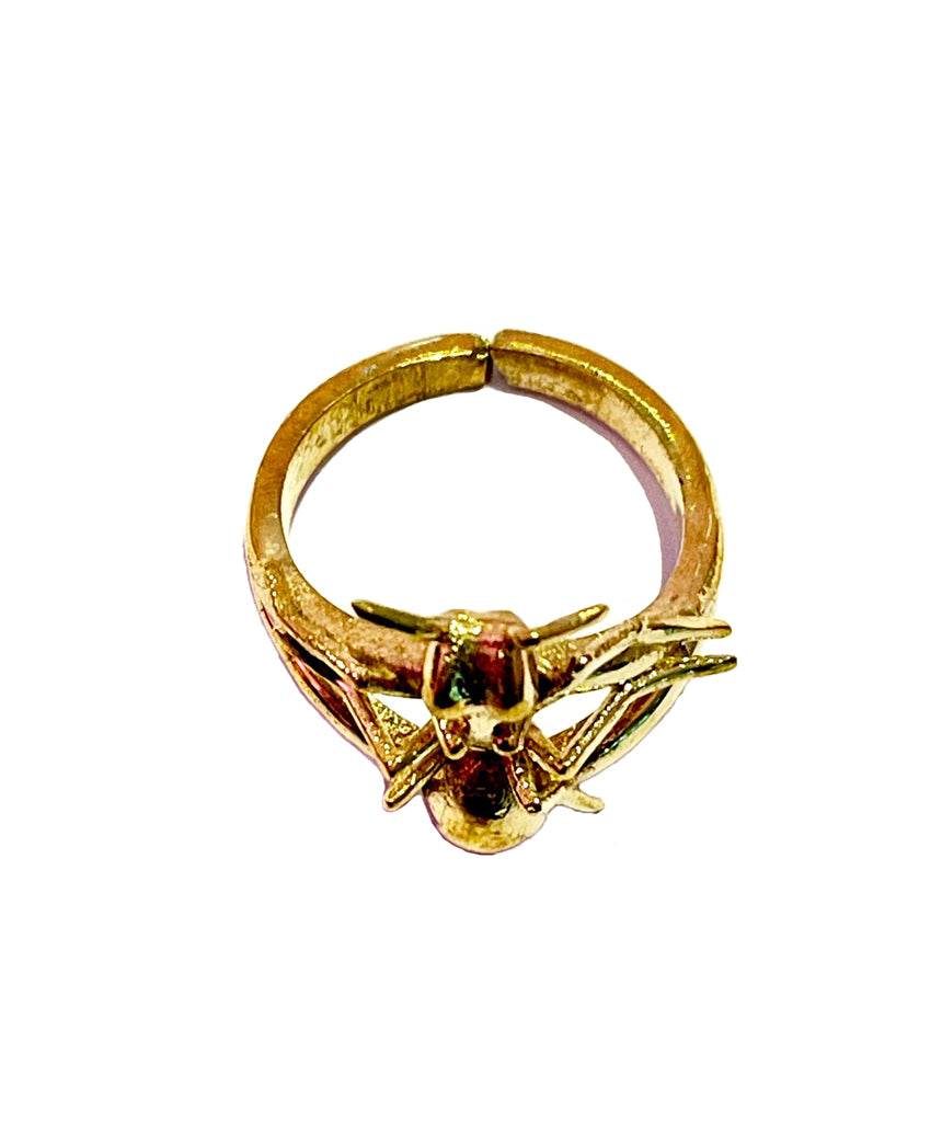 Gold Ant Ring