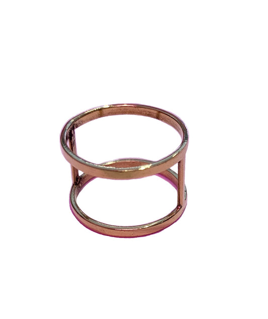Gold Classic Cage Ring