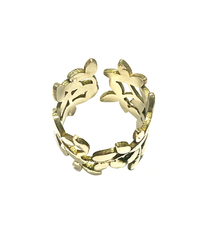 Gold Flower Ring