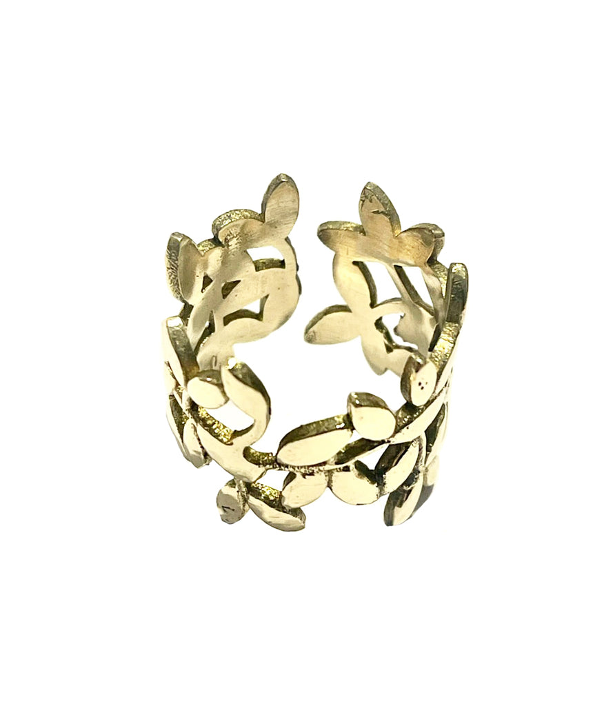 Gold Flower Ring