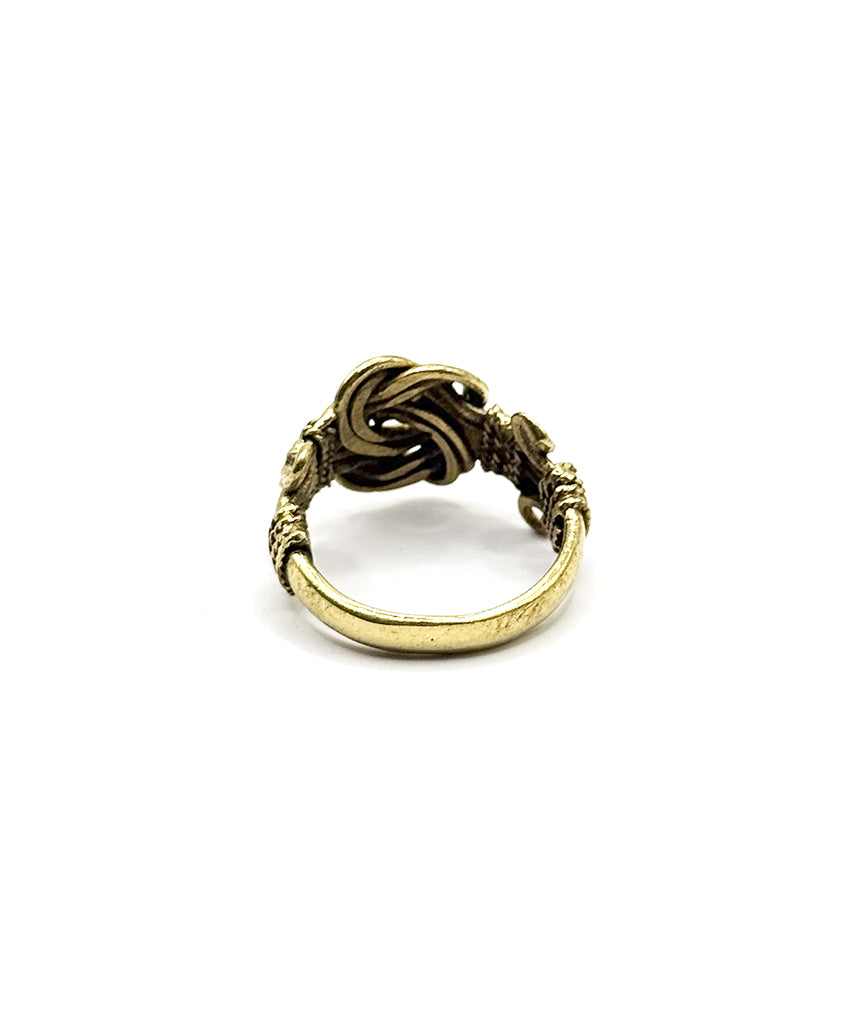 Gold Knotted Ring