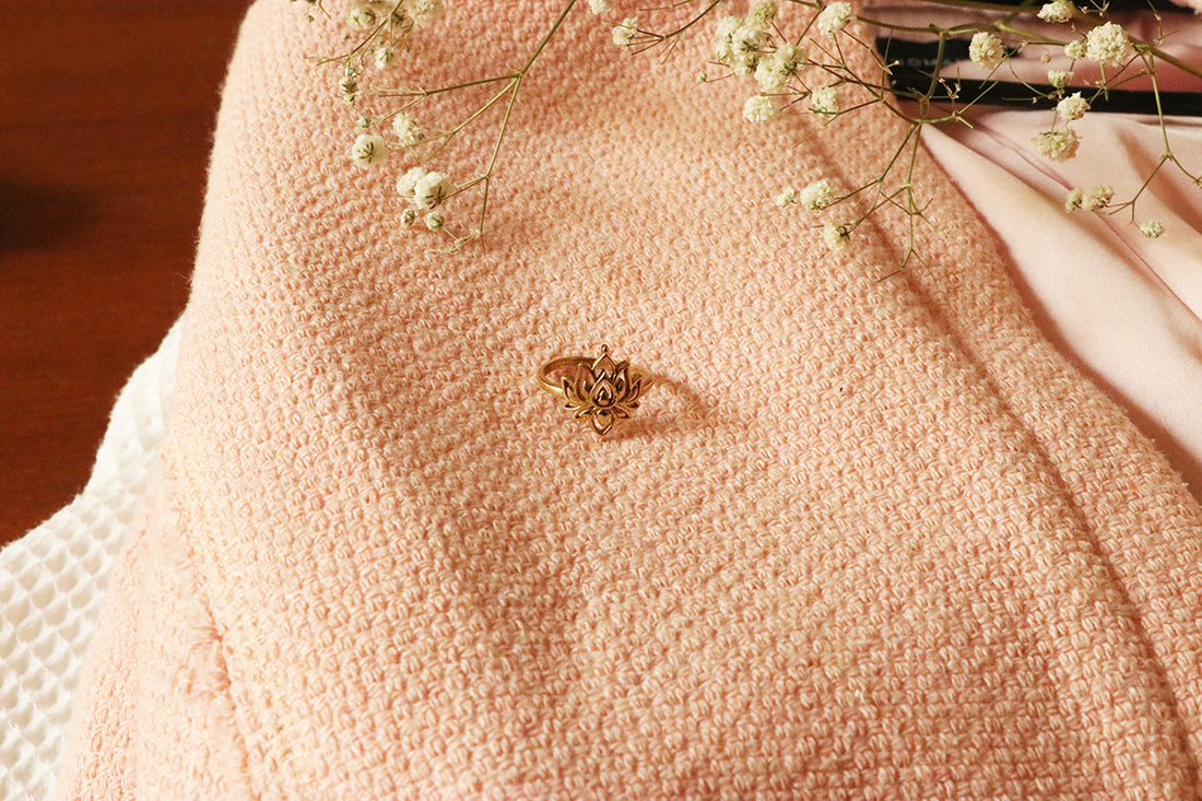 Gold Lotus Ring