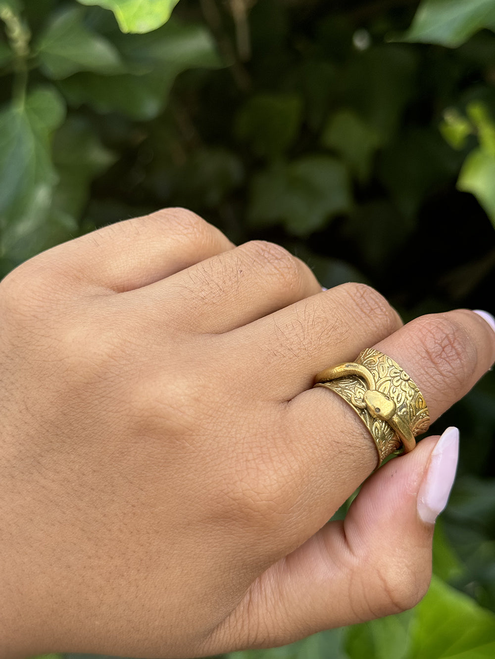 Gold Serpent Ring