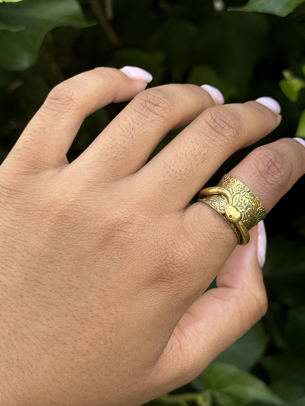 Gold Serpent Ring