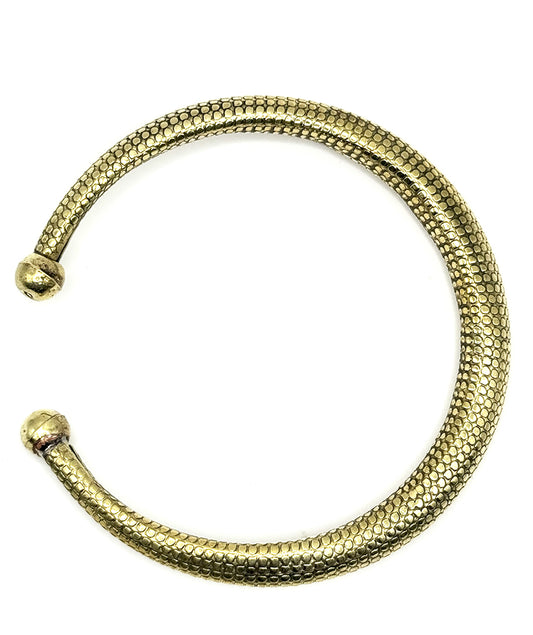 Gold Classic Snakeskin Bracelet