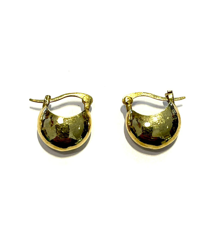 Classic Polished Hoop Earrings