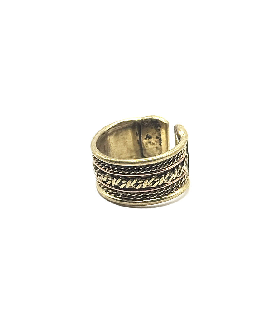 Gold Chain Design Ring