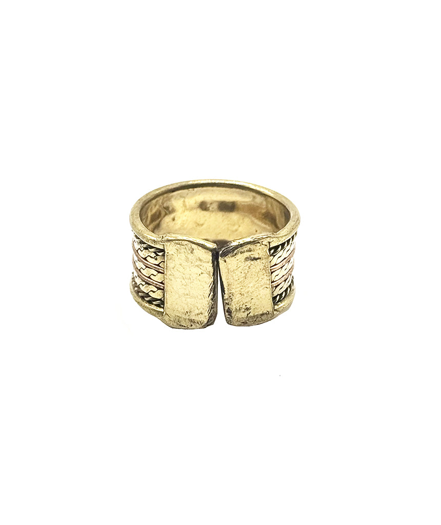 Gold Chain Design Ring