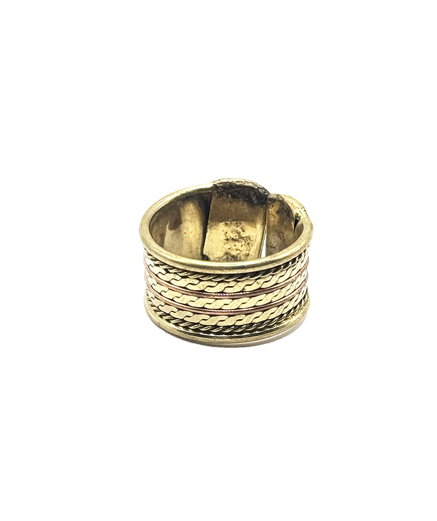 Gold Chain Design Ring