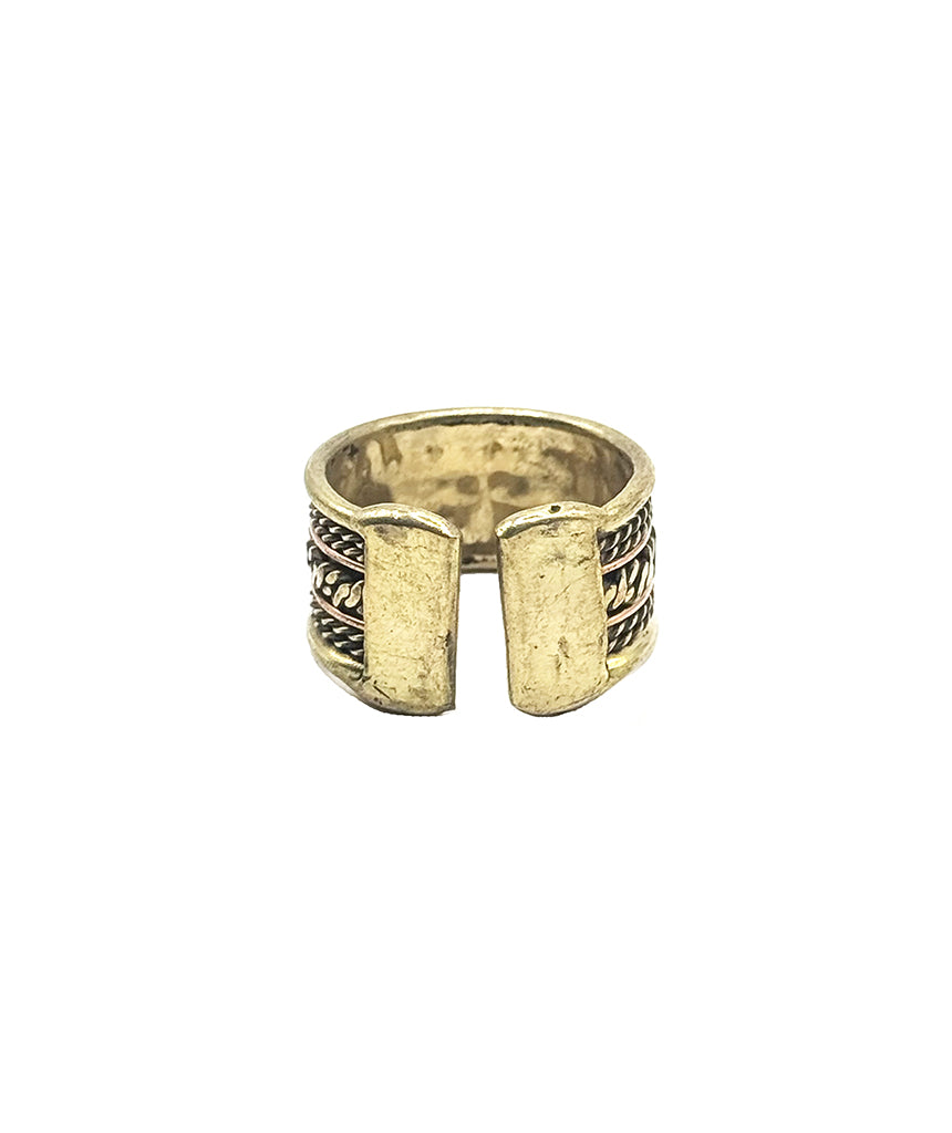 Gold Chain Design Ring