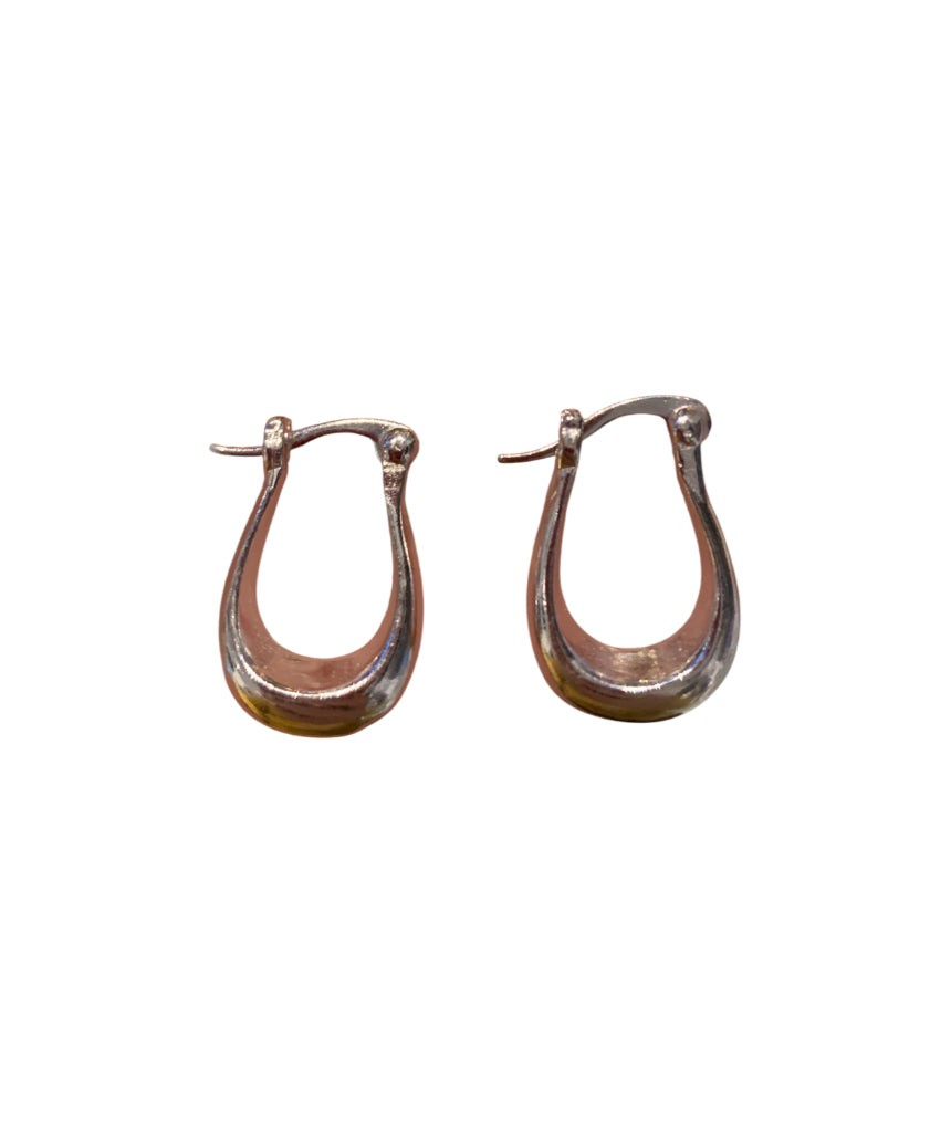 Harmony Drop Hoop Earrings