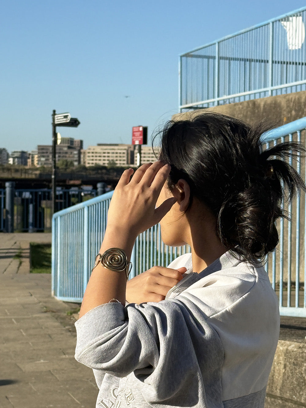 Labyrinth Cuff Bracelet