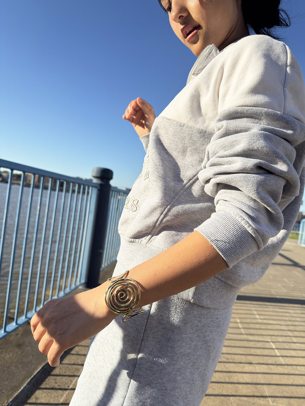 Labyrinth Cuff Bracelet