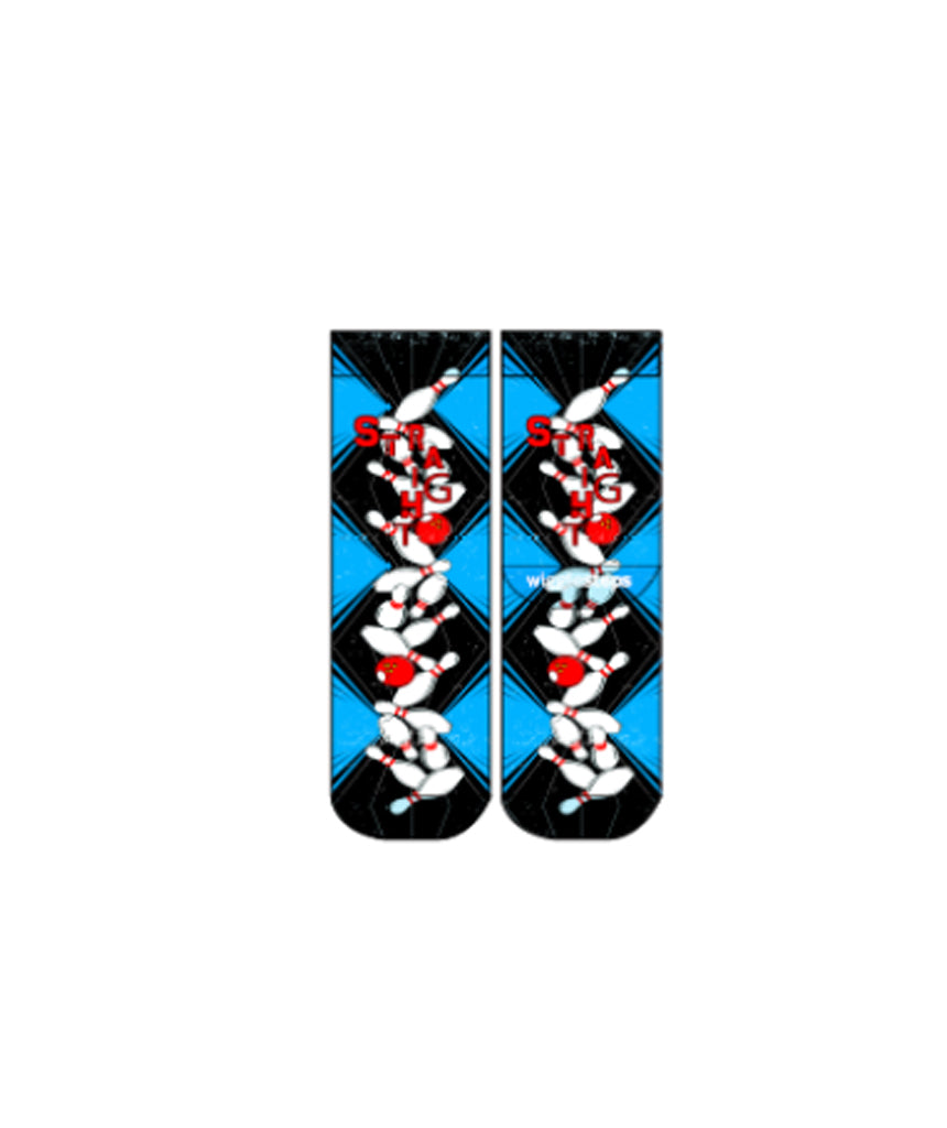 Light Blue Bowling Socks