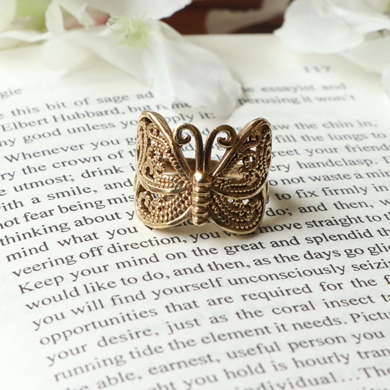 Classic Butterfly Ring