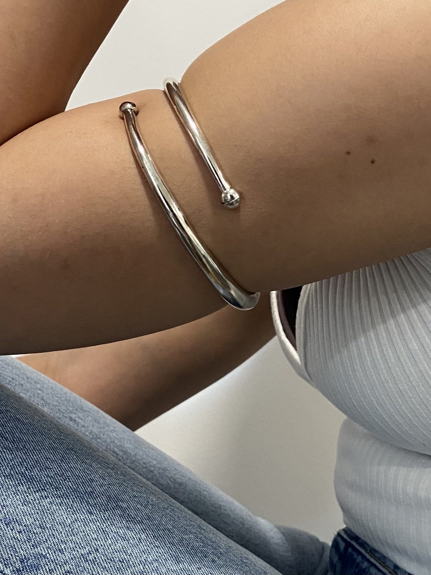 Silver Arm Cuff