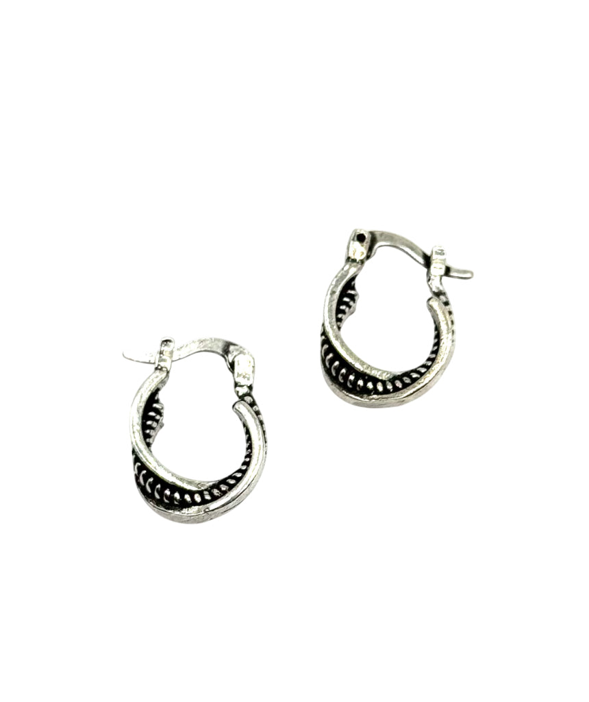 Mini Twisted Boho Hoops