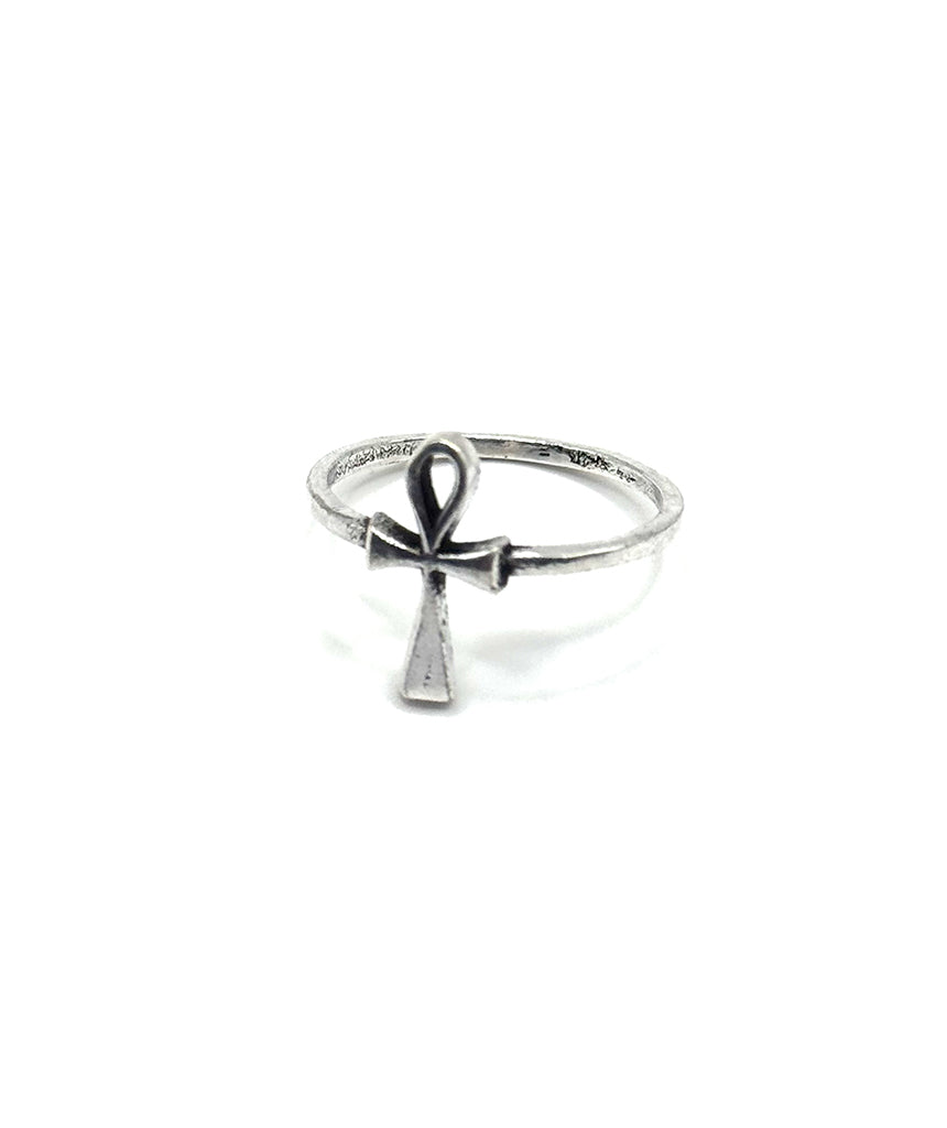 Silver Ankh Ring