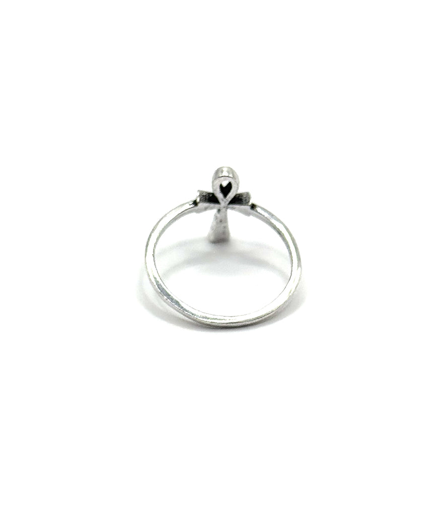 Silver Ankh Ring