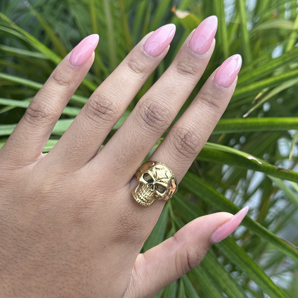 Skull Thumb Ring