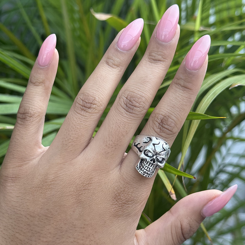 Skull Thumb Ring