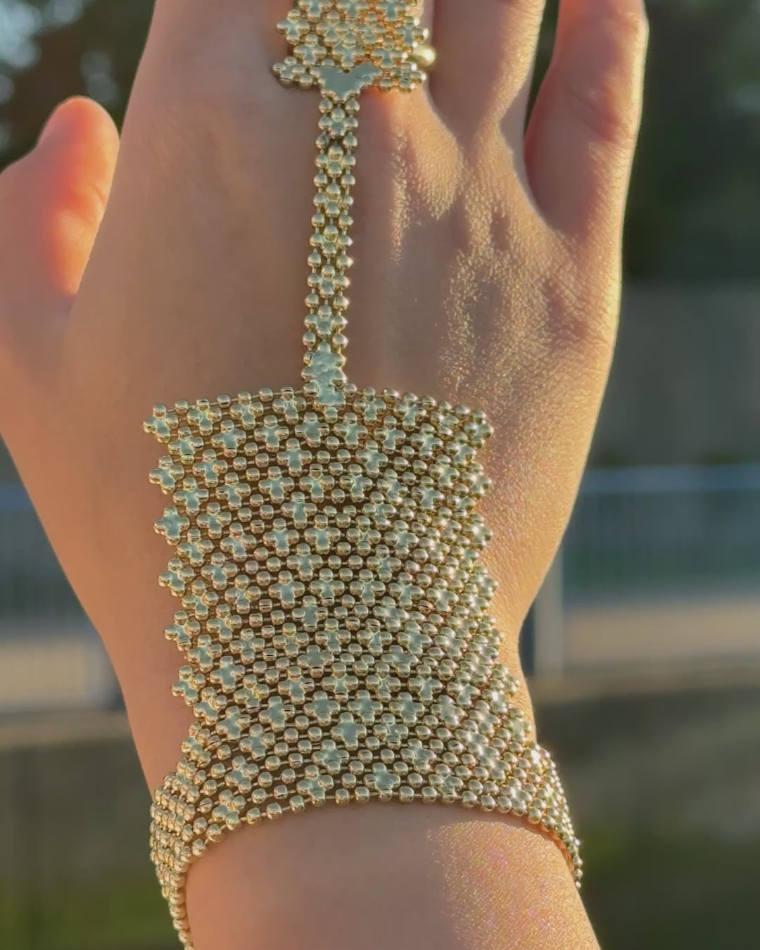 Chainmail Hand Harness